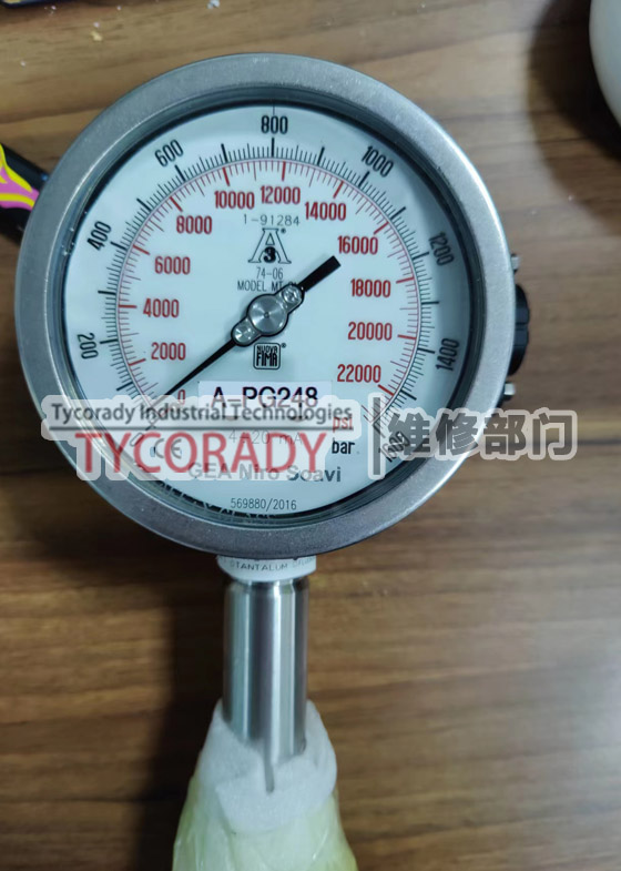 Nuova Fima壓力表A-PG248維修